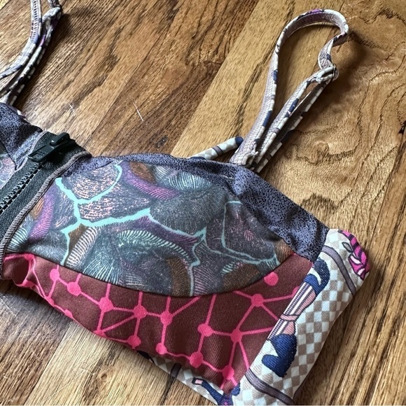 Maaji Equestrian Garden Bikini Reversible Sz S/M - Picture 7 of 16